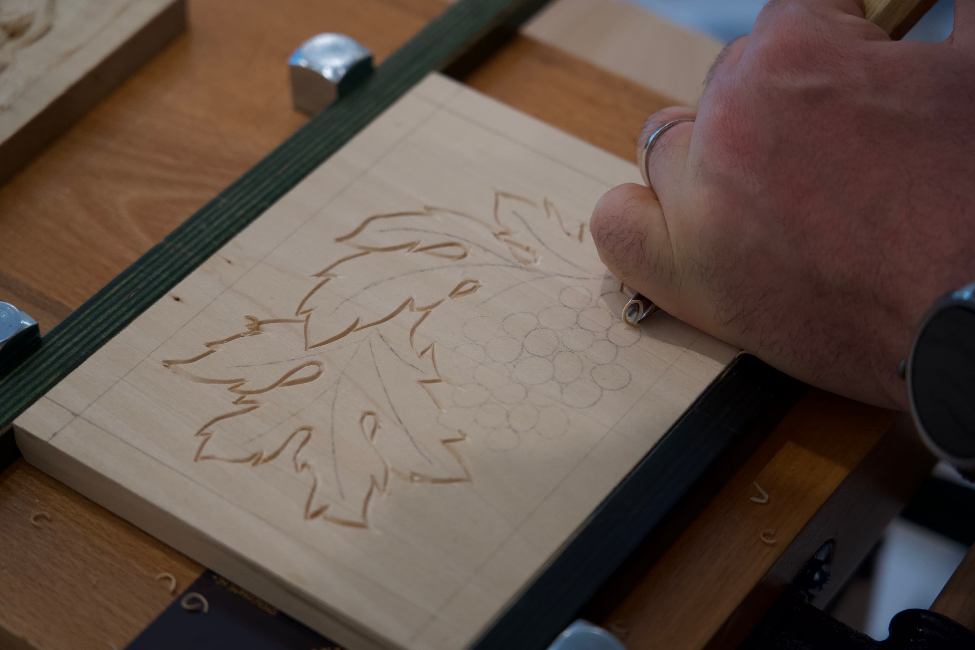 open room for exhibition